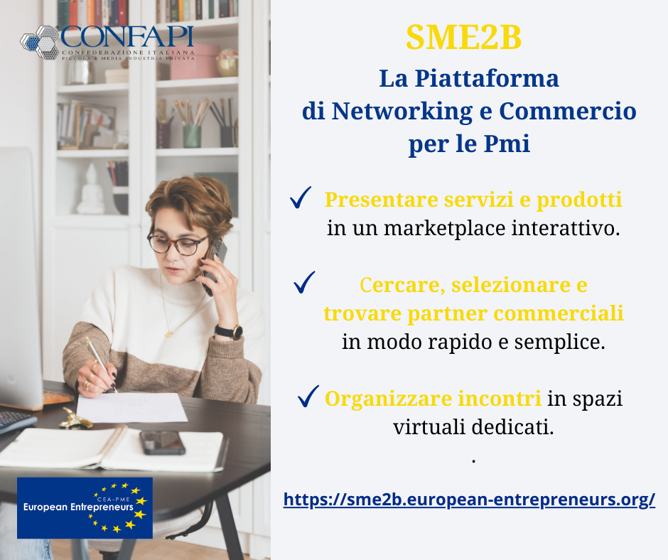 SME2B, la nuova piattaforma delle Pmi