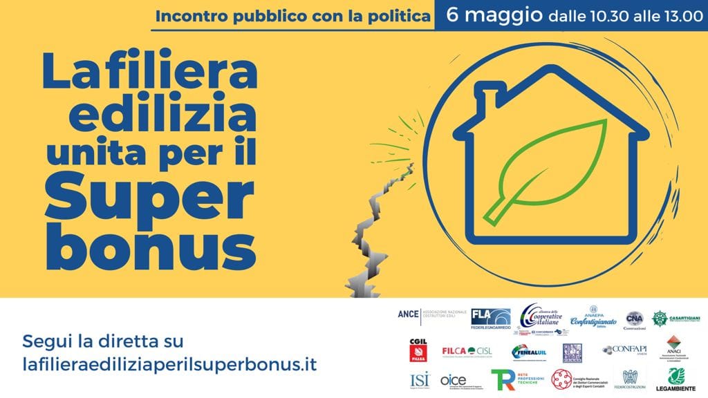 La filiera edilizia unita per il superbonus