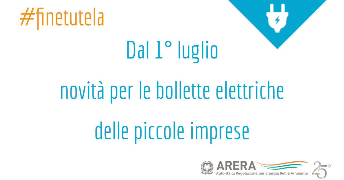 Dal 1 luglio novità per le bollette elettriche delle piccole imprese