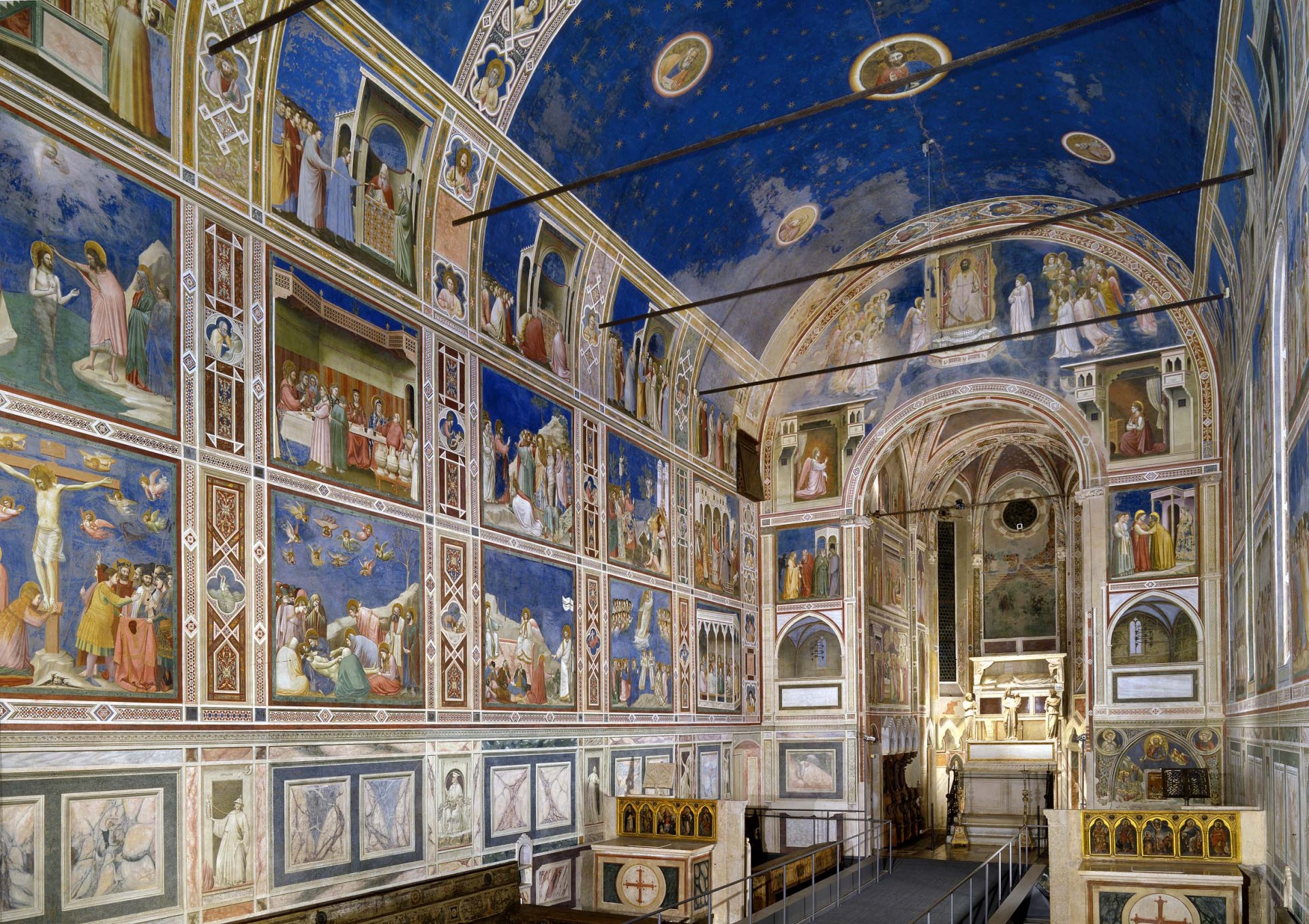 PADOVA, PATRIMONIO UNESCO I CICLI DI AFFRESCHI DEL XIV SECOLO.