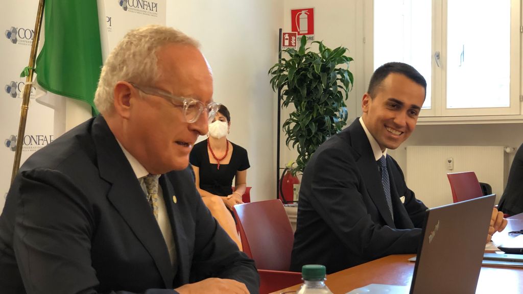 DI MAIO INCONTRA GLI IMPRENDITORI DI CONFAPI
