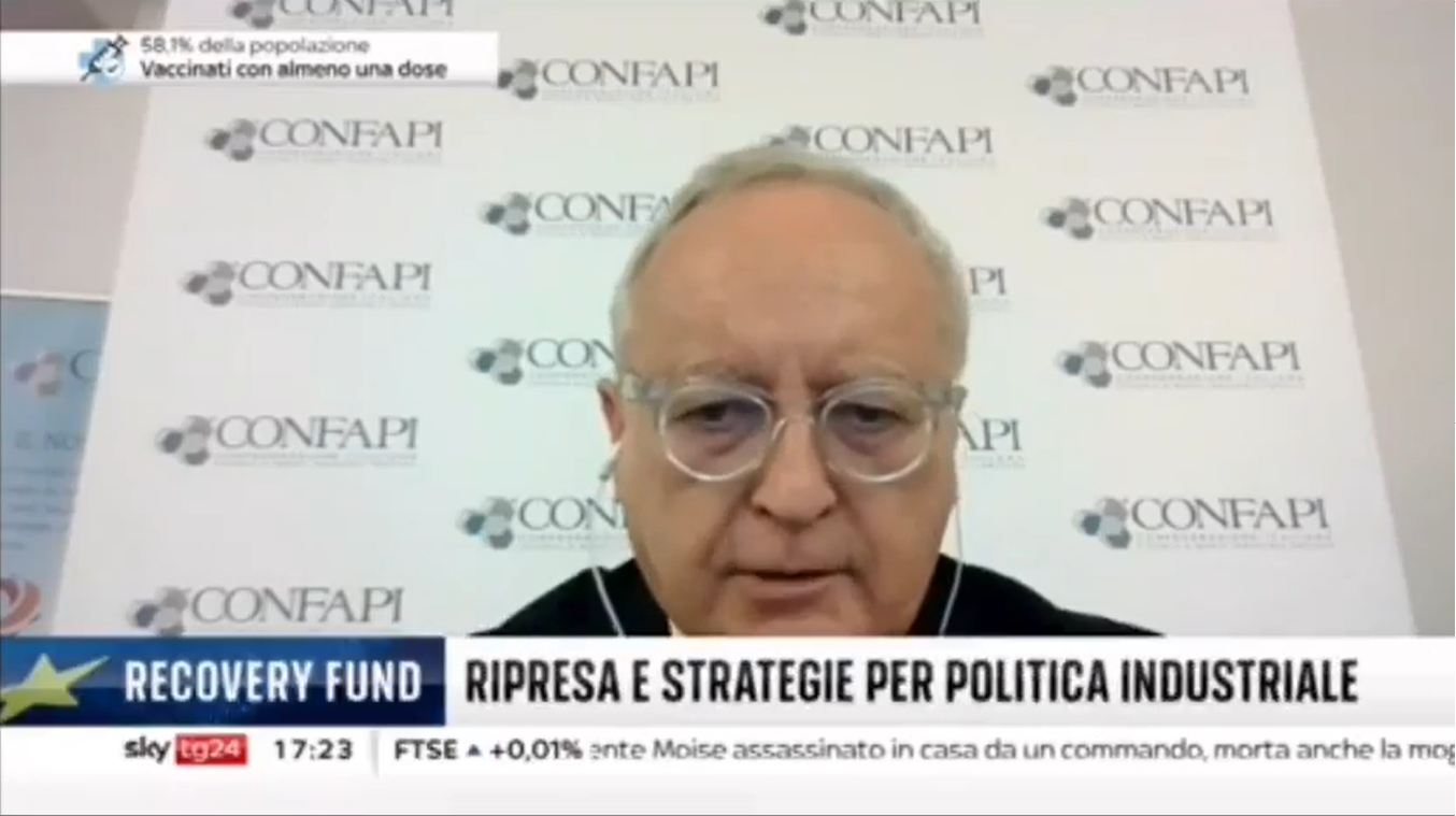 Maurizio Casasco sul tema dello stop alle importazioni di acciaio