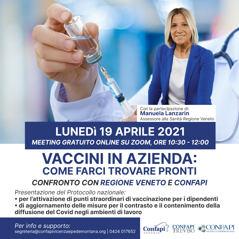 Vaccini in azienda: Come farsi trovare pronti