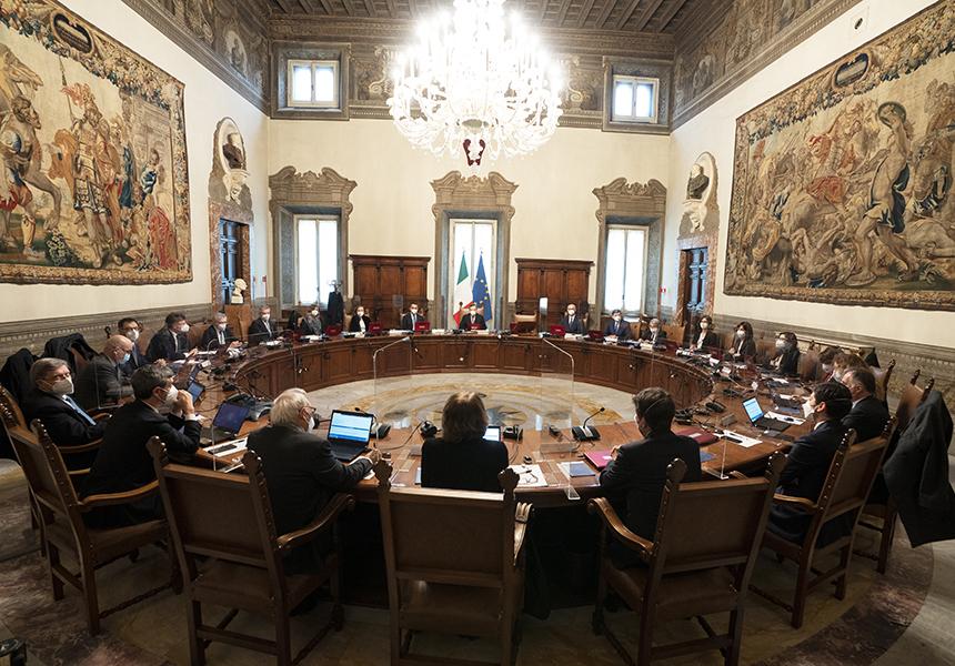 Consiglio dei Ministri 18 marzo 2022