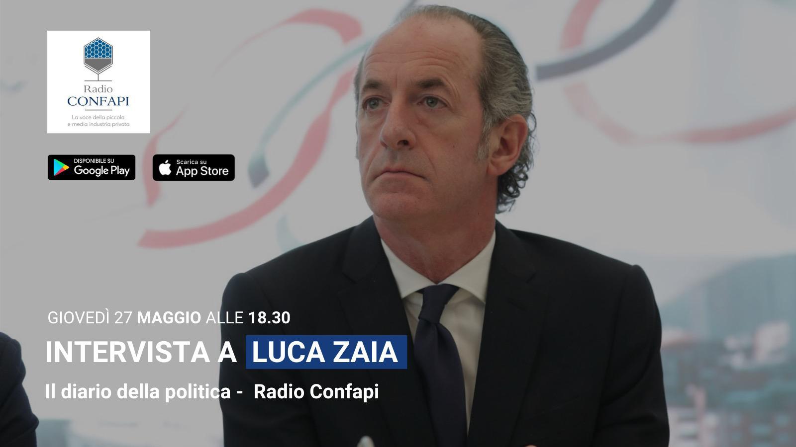 RADIO CONFAPI: INTERVISTA A LUCA ZAIA