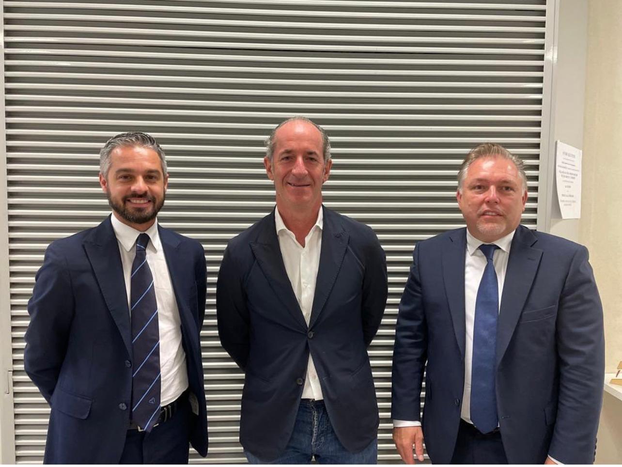 I nuovi vertici di Confapi Veneto incontrano il Governatore Luca Zaia